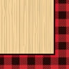 Plaid Lumberjack Luncheon Napkins | 6.5" X 6.5" | 16 Pcs, 6.5", Multicolor