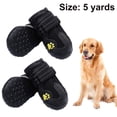 thumbnail image 1 of Juego de 4 botas para perros, zapatos impermeables para perros, botines para perros con velcro reflectante, suela antideslizante resistente y antideslizante, zapatos para perros de exterior para, 1 of 8