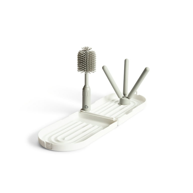 Portable Bottle Drying Rack with Brush photo 5
