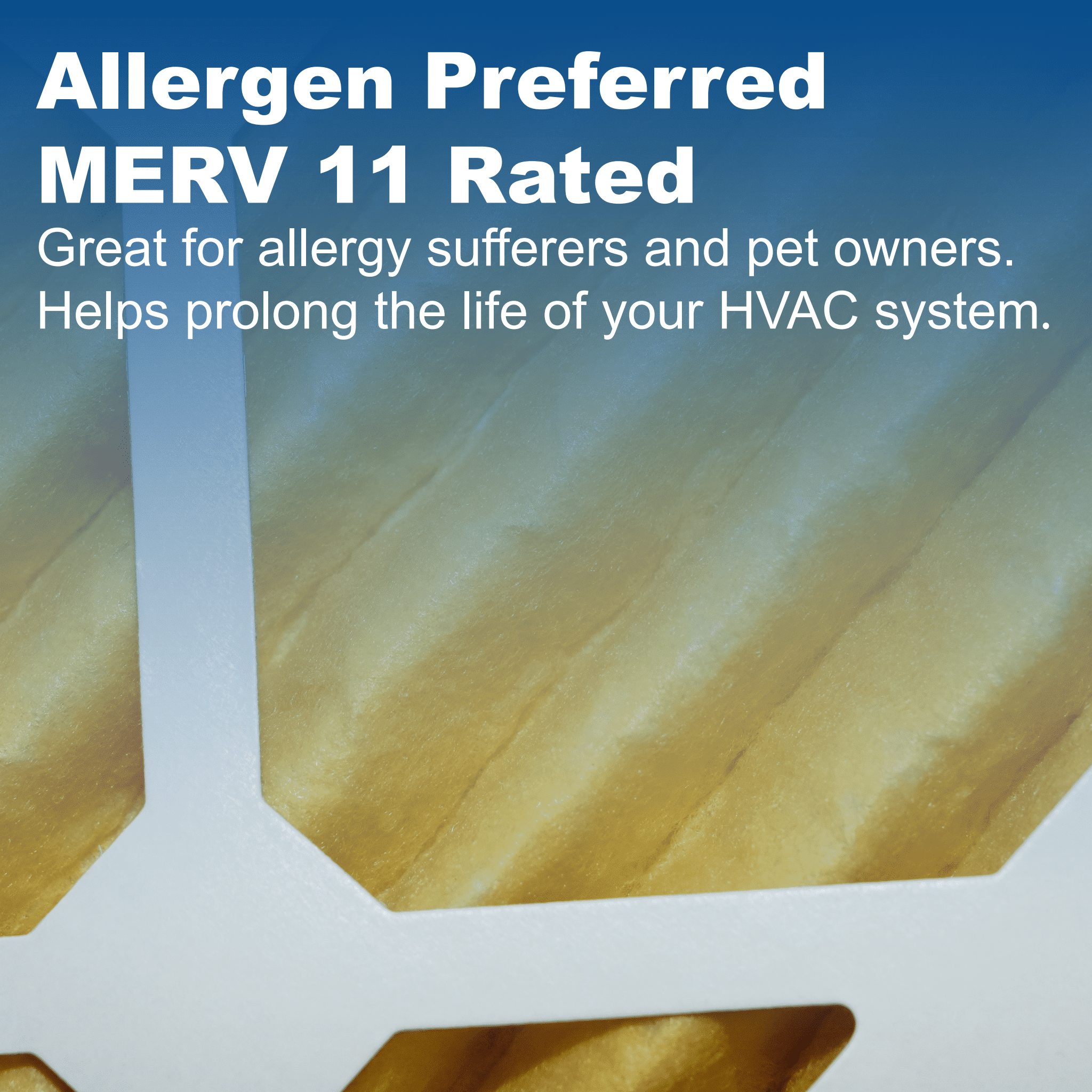 FilterTime 20x25x1 Pleated Air Filter, MERV 11, Allergen Preferred HVAC Furnace Air Filter, 4-Pack, Made in USA