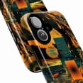 thumbnail image 3 of Surreal Galaxy Wave Dual Layer Phone Case – Cosmic Ocean Art with Sunset & Koi Fish for iPhone 16 15 14 13 12 11 Pro Max – Shockproof Protective Cover, 3 of 6