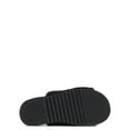 thumbnail image 4 of Dearfoams Cozy Comfort Women's Teddy Pile Open Toe Scuff Slippers, 4 of 5