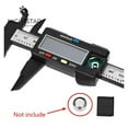 thumbnail image 2 of 150mm Caliper Digital Electronic Digital Pachometer Carbon Fiber Vernier Gauge Micrometer Measuring Tool 6Inch, 2 of 6