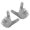 Gray, variant on O Windproof Winter Warm Gloves Full Finger Ski Snowboard Gloves Nonslip Thermals Glove for Cold Weather Enduring