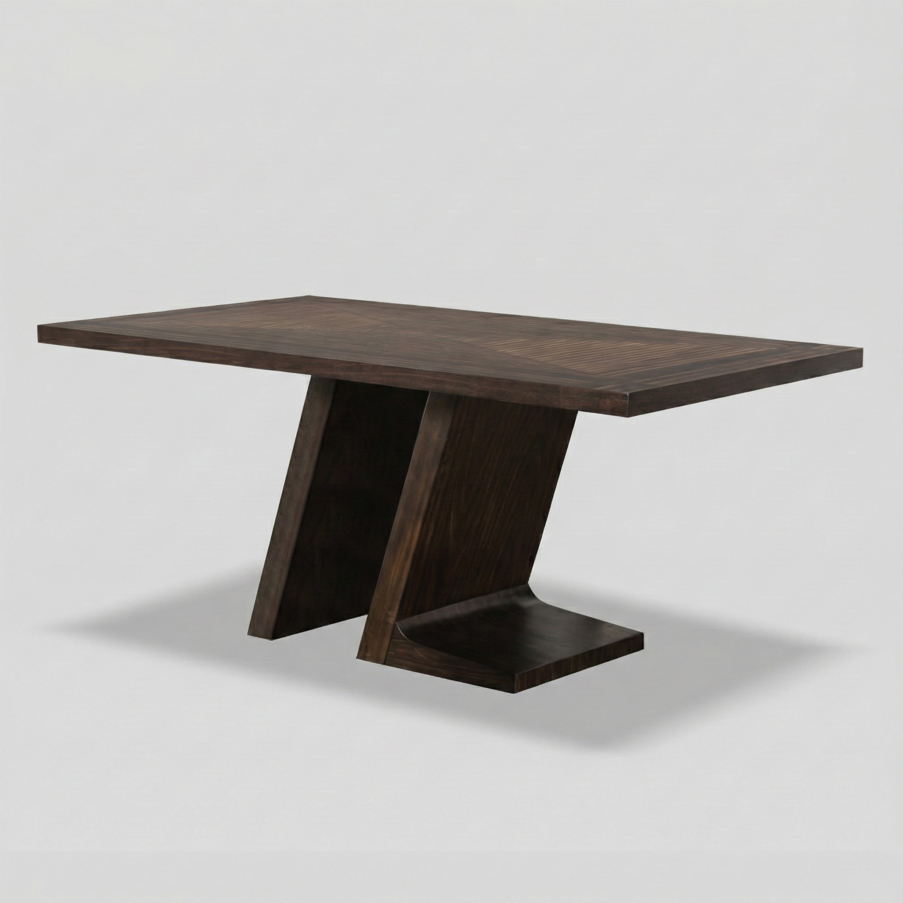 Furniture of America Rhiannon Solid Wood 72-inch Dining Table, Espresso
