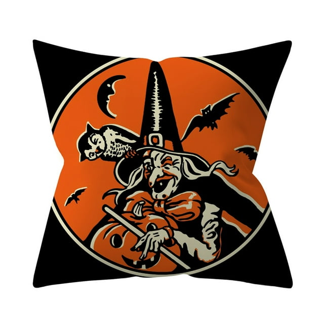 Pumpkin Throw Pillow Cover Pillowcases Decorative Sofa Cushion Cover Olive Throw Pillows Mini Throw Pillows Extra Large Couch Pillows 36x36 Fall Pillows for Couch Large Pillows for Couch