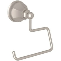 Rohl Palladian Wall Mounted Single Toilet Paper Tp Holder In Satin Nickel