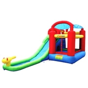 Bounceland Water Slide With Playstation Bounce House with Blower