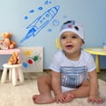 thumbnail image 3 of Star Wars R2-D2 Infant Baby Boys Bodysuit and Hat Set Newborn to Infant, 3 of 5