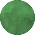 thumbnail image 1 of Ahgly Company Indoor Round Persian Emerald Green Traditional Area Rugs, 7' Round, 1 of 4