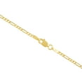 thumbnail image 4 of 10K Yellow Gold Figaro Chain Necklace for Men and Women â€“ Measures 2 mm Thick and 20 Inches Length, 4 of 7