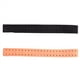 thumbnail image 3 of 2 Piezas de Brazalete de Repuesto Ajustable y Transpirable Correa Suave para Monitor de Frecuencia CardíAca - (Negro + Naranja), 3 of 5