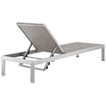 thumbnail image 4 of Shore 2 Piece Outdoor Patio Set - Silver Gray, 4 of 7