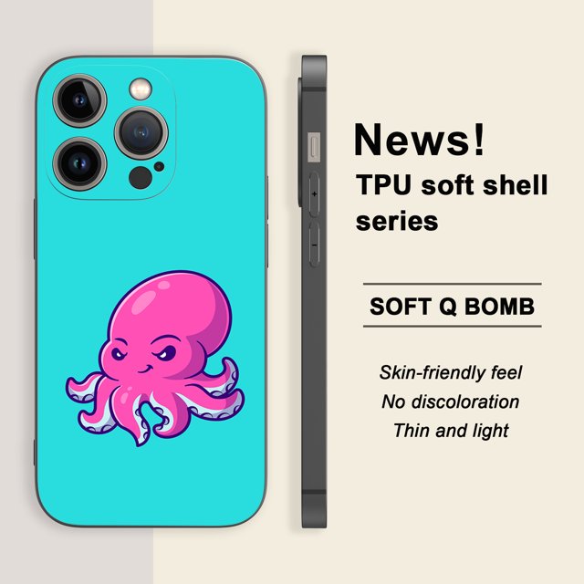 Mejore su experiencia con el iPhone: funda para teléfono plateada mate de doble capa con estampado de dibujos animados extravagantes para iPhone 15 Pro Max 14 13 12 Pro 11