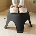 thumbnail image 6 of 6 Inch Step Stool for Kids Adults, Plastic Short Chair, Non-slip Kitchen Stool, Kids Step Stool, Sturdy and Versatile Foot Stool for Bathroom, Kitchen, Bedroom, 6 of 6