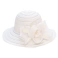 thumbnail image 2 of Visland Women's Sun Hat Church Party Wedding Dress Organza Hat, 2 of 6