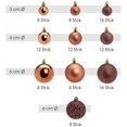 thumbnail image 3 of Christmas Tree Balls Set In 10 Christmas Colors - 100 Christmas Balls Copper Made Of Plastic -Bronze- Christmas Tree Decorations & Christmas Tree Decorations, 3 of 4