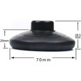 thumbnail image 2 of El interruptor de pie [1 simple] se puede conectar a 2 o 3 cables estándar Bombillas negras suaves para lámparas de escritorio, 2 of 5