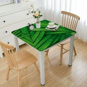 ARISTURING Palm Leaf Tablecover,Table Cloth, Hawaiian Party Decorations, Tropical Table Cloth, Jungle Tablecloth, Hawaiian Table Cloth, Luau Party Decorations 40*40