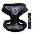 thumbnail image 2 of Dog Harness with Leash Set, No Escape Easy Walk Puppy Harnesses for Training Walking, Reflective Soft Dogs Vest for  Medium Extra-Small Large Sized Dog, 2 of 2