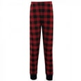 thumbnail image 2 of Touched by Nature Baby, Toddler and Kids Unisex Organic Cotton Tight-Fit Pajama Set, Buffalo Plaid, 6-12 Months, 2 of 3