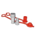thumbnail image 1 of 1/4? Ag Iso 5675 Hydraulic Quick Connect Coupler Set 3/8"" Sae (9/16""-18 Orb) Thread, 1 of 4