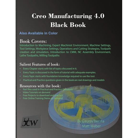 Creo Manufacturing 4.0 Black Book, (Paperback)