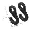 thumbnail image 2 of unbranded 15Ud Compactos De Plástico Negro Para Carpa Exteriores Ideales Para Fijar Y Colgar Objetos, 2 of 8