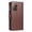 Brown, variant on Wallet Case Compatible with Samsung Galaxy Note 20 Ultra, Luxury ID Cash Credit Card Slots Zipper Holder Carrying Pouch Folio Flip PU Leather Cover [Detachable Crossbody Strap & Wrist Strap], Brown