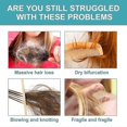 thumbnail image 2 of EELHOE protein correction straight hair cream smoothing manic repair damaged hair straightening-free smooth urishment cream, 2 of 5