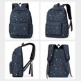 thumbnail image 6 of Three Piece Youth Schoolbag With Cute Printed Design Double Shoulder Student Backpack, 6 of 9