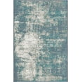 thumbnail image 2 of Unique Loom Outdoor Coastal Collection Area Rug - Okyanus (4' x 6' Rectangle Blue/Ivory), 2 of 6