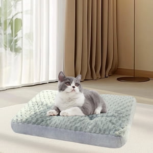 LSLJS Pet Universal élargi épais sommeil foncé petit et moyen lit de chien Cats matelas dormant 19.68 X 11.81 Dans, Tapis de lit de chien de coussin d'animaux de compagnie