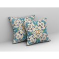thumbnail image 2 of Amrita Sen Broadcloth Zippered Pillow With Off White Blue CAPL280BrCDSZP18x18, 2 of 5
