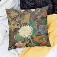 thumbnail image 2 of BANET Throw Pillow Pillow Pillow Japanese Flower Sofa Pillow 12x12in, 2 of 5