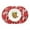 Christmas HOHO, variant on Uorisanigo Xmas Tree Oval Placemats for Dining Table PU Leather Placemat for Party Heat Resistant Place Mats Set of 4 for Kitchen Restaurant Table Christmas Decor