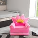 thumbnail image 5 of Cubierta de asiento para encantadores para bebés, cubierta de brazo duradera, cubierta de sofá para lindos, para sala de estar, dormitorio corona rosa Yotijar Funda elástica, 5 of 9