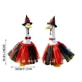 thumbnail image 3 of Sruoe Halloween Porch Goose Outfits, 23" Porch Goose Clothes for Lawn Yard and Patio Decoration, Lawn Goose Clothing for Cement Goose Lawn Goose Outfit, Garden Goose Costume, 3 of 6