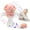 Pink, variant on Dancing Octopus Toy in Tummy Time for Baby,Magic Electric Squid Automatic Obstacle Avoidance Toy with Light & Music,Crawling Toys for Learning to Walk(Yellow)