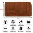 thumbnail image 4 of Memory Foam Bath Rug Anti Slip Bath Mat Absorbent Bath Rugs Bathroom Carpet Bath Mats Shower Mats (40 x 60 cm, Cream), 4 of 7