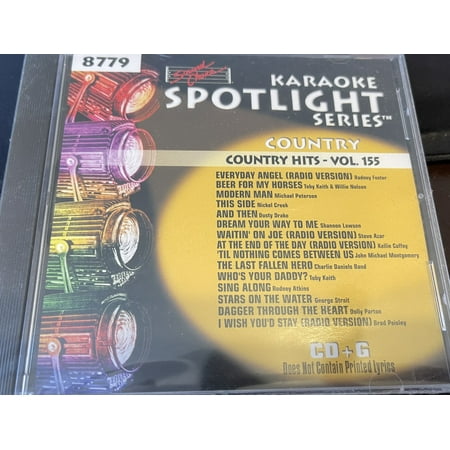Sound Choice Spotlight Series Karaoke: Country Hits Vol. 155