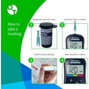 OneTouch Ultra Plus Diabetic Test Strips - 120 ct (Only Works With OneTouch Ultra Plus Flex Blood Sugar Meter)