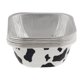 thumbnail image 2 of Caja de Comida Papel Aluminio Desechables Cajas de Almuerzo Comida Rápida Taza de Torta En blanco y negro Macarena Cajas de comida rápida desechables, 2 of 8