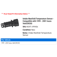 thumbnail image 2 of Intake Manifold Temperature Sensor - Compatible with 1999 - 2001 Isuzu VehiCROSS 2000, 2 of 2