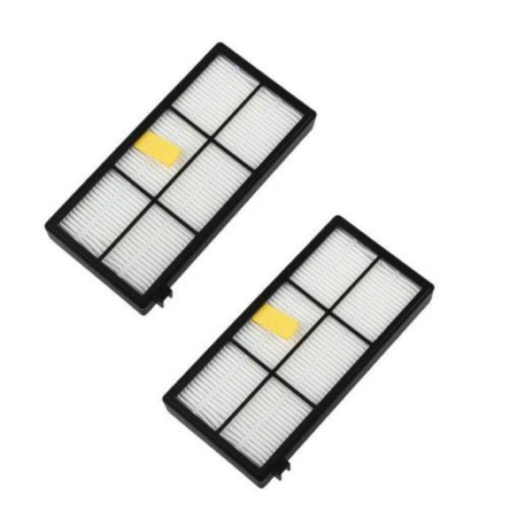 Replacement HEPA Filter Compatible with iRobot Roomba Robot Vacuums - Fits Models 800, 850, 870, 880, 890, 900, 960, 980