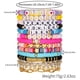 thumbnail image 4 of Juego de 14 pulseras de arcilla polimérica suave con diseño de rebanadas de colores variados de Taylor Swift, pulsera con diseño de abanico de Taylor Swift, joyería de cerámica suave para regalo, 4 of 5