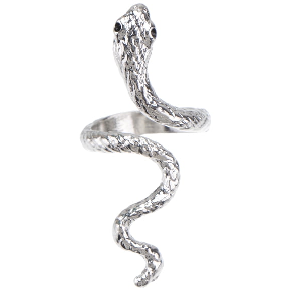 1Pc Stylish Ring Snake Shaped Ring Serpentine Ring Finger Jewelry Decoration