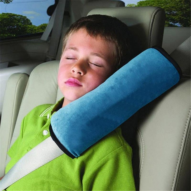 Kids Travel Neck Pillow Childrens Head Support Camping Soft Air Cushion Car 