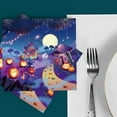 thumbnail image 4 of Taicans 20-Pack Halloween Party Supplies - 9" Paper Plates,Cups & Napkins with Ghost,Spider Web & Pumpkin Prints - Disposable Decorations for Spooky Party,Catering‌, 4 of 6