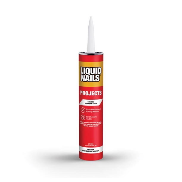 Adhesivo de construcción para uñas líquidas para uso interior, 300 ml (paquete de 24)